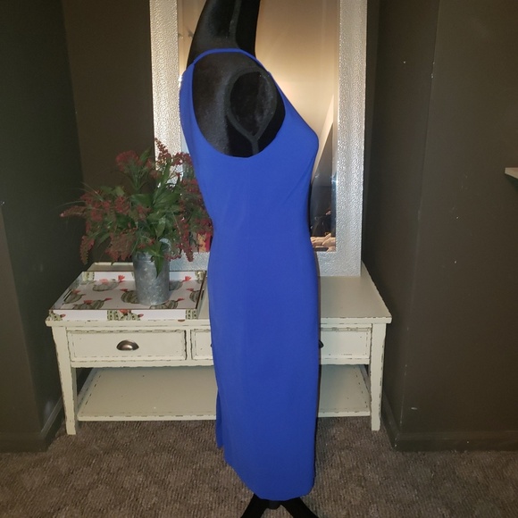 Blue Cocktail Dress - Picture 6 of 6
